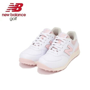 【20日限定抽選で100%Pバック+エントリーで5倍】24春夏 New balance Golf ニューバランス ゴルフ レディース シューレース(紐)タイプ WGS574 WGS574 スパイクレス ゴルフシューズ 合成皮革 定番 軽量 リサイクル素材