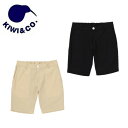 24春夏 KIWI&CO. キウイ メンズ Prime Shorts KIWI3SP01M241 ショーツ ショートパンツ 半ズボン 耐久撥水 ストレッチ 接触冷感 UVカット