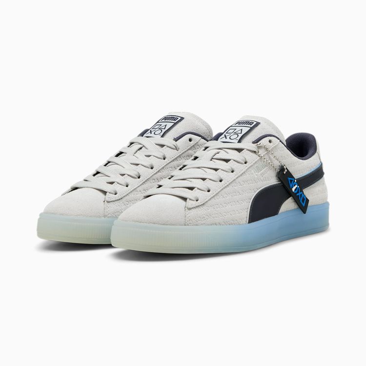 【15日限定P10倍+抽選で100%Pバック】24春夏 PUMA プーマ メンズ SUEDE PUMA x PlayStation スウェード スニーカー 396246 スニーカー 靴 コラボ PS プレステ プレイステーション eスポーツ 2