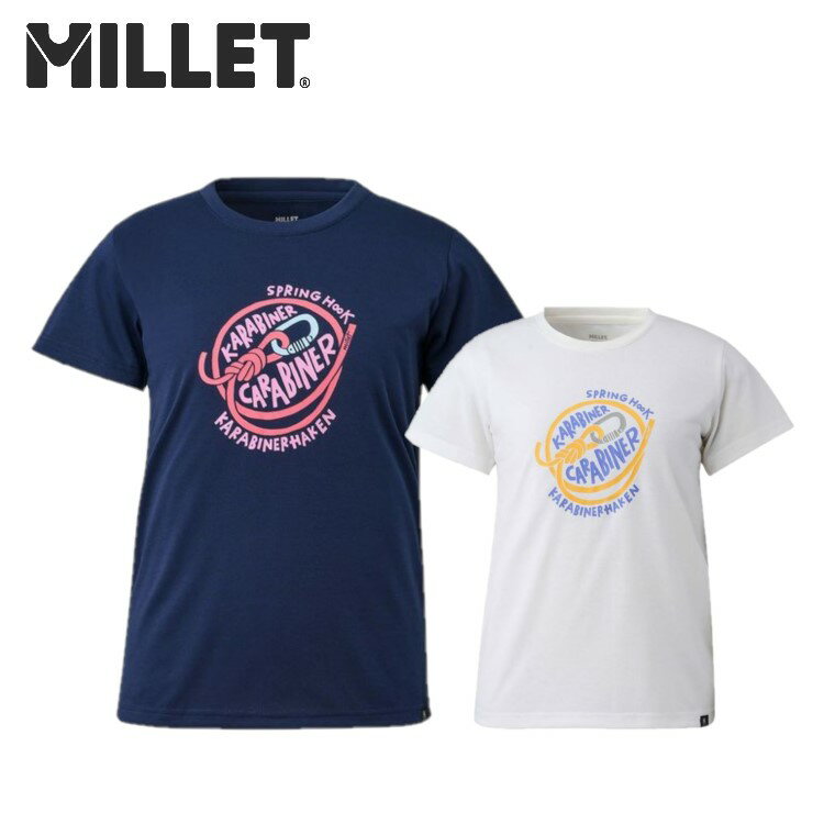 【25日限定抽選でPバック+5倍】24春夏 MILLET ミレーレディース【ウィメンズ】カラビナ Tシャツ ショー..