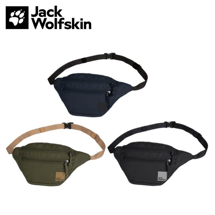 【23日20:00～マラソンエントリーでP5倍】24春夏 Jack Wolfskin ジャックウルフスキン メンズ レディース (ユニセックス) コンヤ ヒップバッグ 8007801 ウエストポーチ ポシェット ボディバッグ ワンショルダー 登山 アウトドア キャンプ