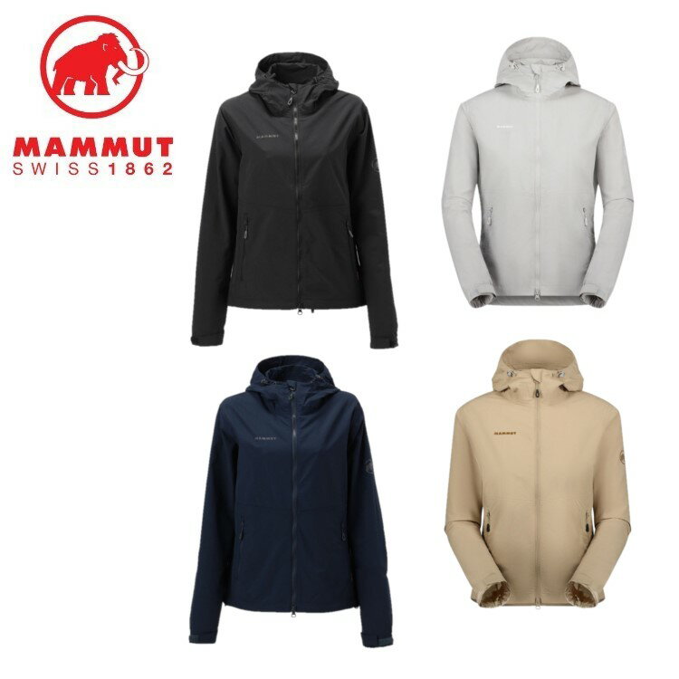 マムート アウトドアジャケット メンズ 【20日限定抽選で100%Pバック】24春夏 MAMMUT マムート レディース Hiking WB Hooded Jacket AF Women 1012-00401 撥水 ウインドブレーカー アウトドア 登山 キャンプ マウンテンパーカー