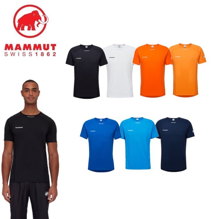 24春夏 MAMMUT マムート メンズ Aenergy FL T-Shirt AF Men 1017-04980 半袖 Tシャツ 速乾 防臭 登山 ..