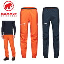 【5日限定抽選でPバック】25春夏 マムート MAMMUT メンズ アイガー スピード ハードシェル パンツ 1020-13640 防水 防風 ロングパンツ ハ...