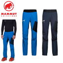 【5日限定抽選でPバック】25春夏 マムート MAMMUT メンズ アイガー スピード プロ ソフトシェル ハイブリッド パンツ 1021-01320 防水 防...