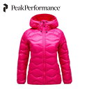 【5日限定抽選でPバック】ピークパフォーマンス Peak Performance レディース ヘリウム ダウン フード ジャケット ウィメンズ G79841 防...
