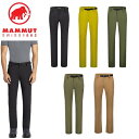 【5日限定抽選でPバック】25春夏 マムート MAMMUT メンズ ユーティリティ ソフトシェル パンツ アジアンフィット 1021-01090 撥水 ストレッ...