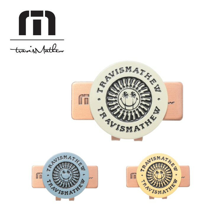 24秋冬 トラヴィスマシュー TravisMathew メンズ クリップマーカー 7ak908 鉄 マグネット ギフト プレゼント ギア