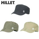 【5日限定抽選でPバック】ミレー MILLET メンズ レディース (ユニセックス) ベンチ キャップ MIV01796 帽子 撥水 パッカブル キャンプ アウ...