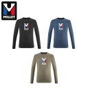【5日限定抽選でPバック】ミレー MILLET メンズ シャモニー トリロジー Tシャツ ロングスリーブ MIV10314 長袖 速乾