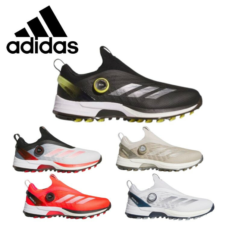 【全品ポイントUP中】 アディダスゴルフ adidas golf メンズ アディゼロ ゼッドジー25 ボア NLK60 軽量 安定性 クッション性 グリップ力 ...