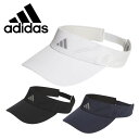 【5日限定抽選でPバック】25春夏 アディダスゴルフ adidas golf ユニセックス メタルロゴ テックバイザー KUH22 通気性 通気孔 パーフォレー...