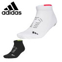 【10日限定抽選でPバック+マラソン期間中エントリーでP5倍】25春夏 アディダスゴルフ adidas golf メンズ アディゼロ アンクル丈 機能ソックス ...