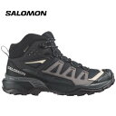 【マラソン期間中エントリーでP5倍】25春夏 サロモン SALOMON レディース X ULTRA 360 MID GORE-TEX L47448600 防水性 クッション性 登山 ハイキングシューズ 靴