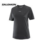 【10日限定抽選でPバック+マラソン期間中エントリーでP5倍】25春夏 サロモン SALOMON レディース SHKOUT CORE SS TEE LC2425...