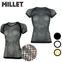 【20日限定抽選でPバック+マラソン期間中エントリーでP5倍】ミレー MILLET レディース ドライナミック メッシュ ショートスリーブ DRYNAMIC MESH SS MIV01708 アンダーウェア 肌着 メッシュ 消臭糸 吸汗速乾性