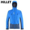 【5日限定抽選でPバック】MILLET ミレー メンズ トリロジー V アイコンインフィニウムジャケット MIV9007 防風 撥水 ソフトシェル パーカー