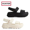 【10日限定抽選でPバック+マラソン期間中エントリーでP5倍】25春夏 ハンター HUNTER ユニセックス シティ リベル レザー ヒール ストラップ サンダ...