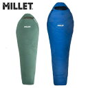 【20日限定抽選でPバック+マラソン期間中エントリーでP5倍】ミレー MILLET ユニセックス バイカル750 MIC1133 対応身長上限185cm マミー型 撥水性 保温性 コンパクト収納 丸洗い 3シーズン アウトドア 災害時 化繊中綿寝袋 スリーピングバッグ