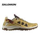 【5日限定抽選でPバック+6/30までエントリーでP5倍】25春夏 サロモン Salomon メンズ TECHAMPHIBIAN 5 L47750200 ウォーターシューズ 水陸両用 靴 シューズ サンダル スニーカー アウトドア 川遊び