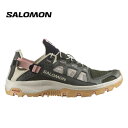 【5日限定抽選でPバック+6/30までエントリーでP5倍】25春夏 サロモン Salomon レディース TECHAMPHIBIAN 5 L47750800 ウォーターシューズ 水陸両用 靴 シューズ サンダル スニーカー アウトドア 川遊び