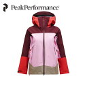 【5日限定抽選でPバック】25春夏 ピークパフォーマンス Peak Performance レディース ビスライト GORE-TEX C-KNIT 3L シェル...