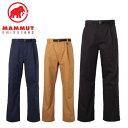 【5日限定抽選でPバック】25春夏 マムート MAMMUT メンズ レディース (ユニセックス) チョーク チノ パンツ アジアンフィット 1022-02510...
