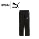 25春夏 プーマ PUMA メンズ PUMA X HARRY POTTER PUMA x ハリーポッター T7 リラックス トラック パンツ 630095 コラボ ボトム 総柄 ウエストバンド