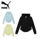 【5日限定抽選でPバック+マラソン期間中エントリーでP5倍】25春夏 プーマ PUMA レディース サマー リブ フルジップ フーディ 686931 パーカー 羽織 吸水速乾 UPF50+ UVカット