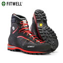 【マラソン期間中エントリーでP5倍】フィットウェル FITWELL メンズ BIG WALL ROCK F4030 登山靴 縦走 冬期登山 残雪期登山 防水 アイゼン対応 トレッキングシューズ ブーツ