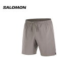 【15日限定抽選でPバック】25春夏 サロモン SALOMON メンズ SHKout CORE 7 NO LINER ショーツ LC2450900 半ズボン 短パン 通気性 軽量 速乾性 トレラン ランニング