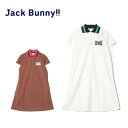 【8/31までエントリーでP5倍】25春夏 ジャックバニー Jack Bunny!! by PEARLY GATES レディース オクタ 鹿の子ポロワンピース ...
