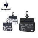【8/31までエントリーでP5倍】25春夏 ルコックゴルフ Le coq sportif GOLF ユニセックス バネ式開口タイプ アクセサリホルダー LG5S...