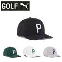 【10日限定抽選でPバック+9/30までエントリーでP5倍】25秋冬 プーマゴルフ PUMA GOLF メンズ ヘリテージ P キャップ 026133 帽子 吸...