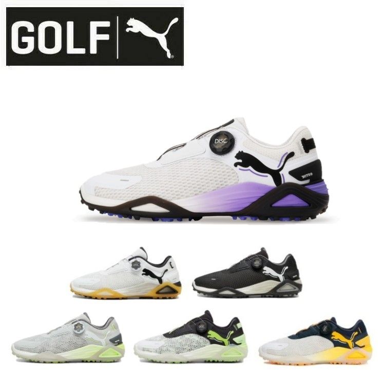【全品ポイントUP中】 プーマゴルフ PUMA GOLF メンズ シャドウキャット ニトロ ディスク スパイクレスシューズ 310219 靴 DISK 紐なし ...