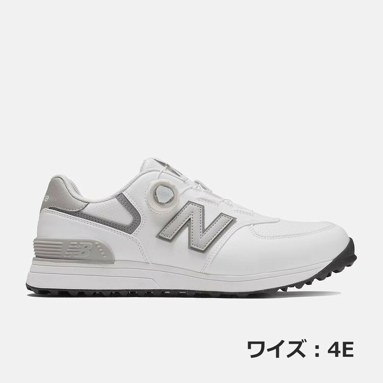 【全品ポイントUP中】 25秋冬 ニューバランス ゴルフ New balance Golf メンズ 574 v4 SL BOA UG574 スニーカータイプ ゴ...