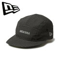 25春夏 ニューエラ NEW ERA メンズ レディース (ユニセックス) ジェットキャップ Reflector リフレクター ブラック アウトドア 14392148 5パネルキャップ ナイトラン 反射 安全 夜間 キャンプ 自転車 サイクリング サイクルキャップ フラットバイザー 平ツバ