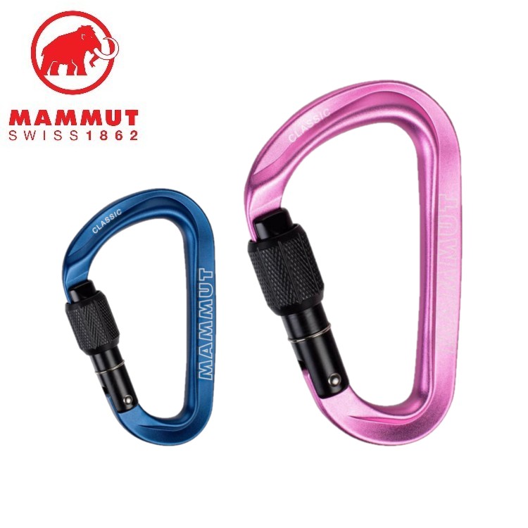 25秋冬 マムート MAMMUT メンズ レディース (ユニセックス) クラシック HMS スクリューゲート カラビナ 2040-02470 登山 クライミング