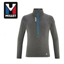 【20日限定抽選でPバック】ミレー MILLET メンズ トリロジー ジョラス ウール プルオーバー MIV10394 保温性 通気速乾性 抗菌防臭 ストレッチ性