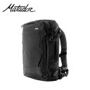 【10日限定抽選でPバック+9/30までエントリーでP5倍】マタドール Matador メンズ レディース (ユニセックス) グローブライダー35 バックパック ブラック 20370072 軽量 機内持ち込み可能サイズ 止水ジッパー デイパック バッグ リュックサック ザック