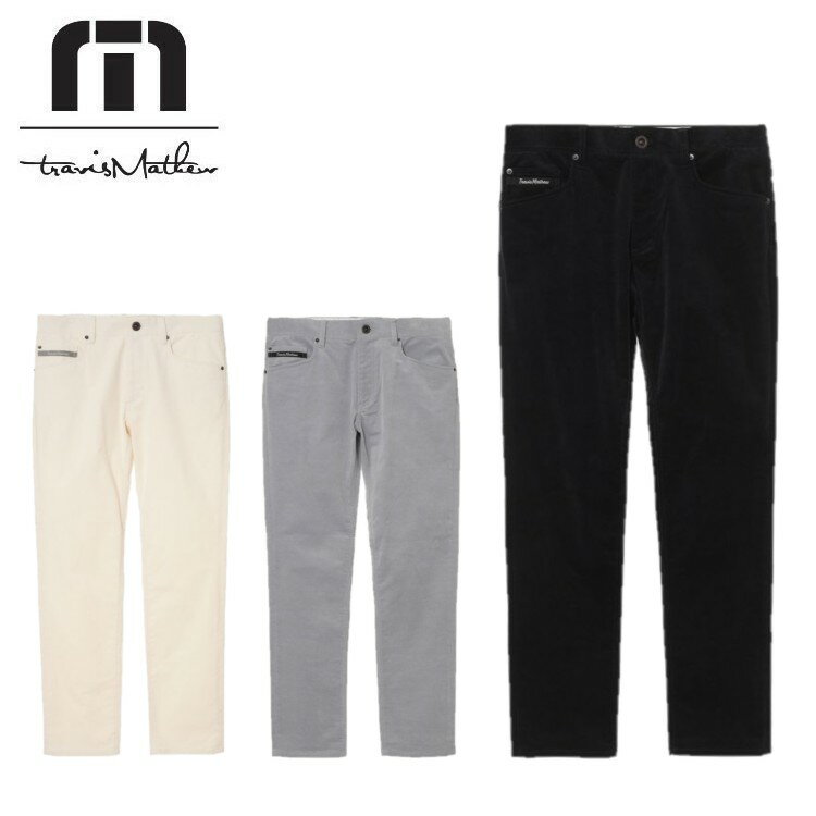 25秋冬 トラヴィスマシュー TravisMathew トラビスマシュー ゴルフ メンズ コーデュロイ5PK パンツ(MENS) 7AM035 ロングパンツ
