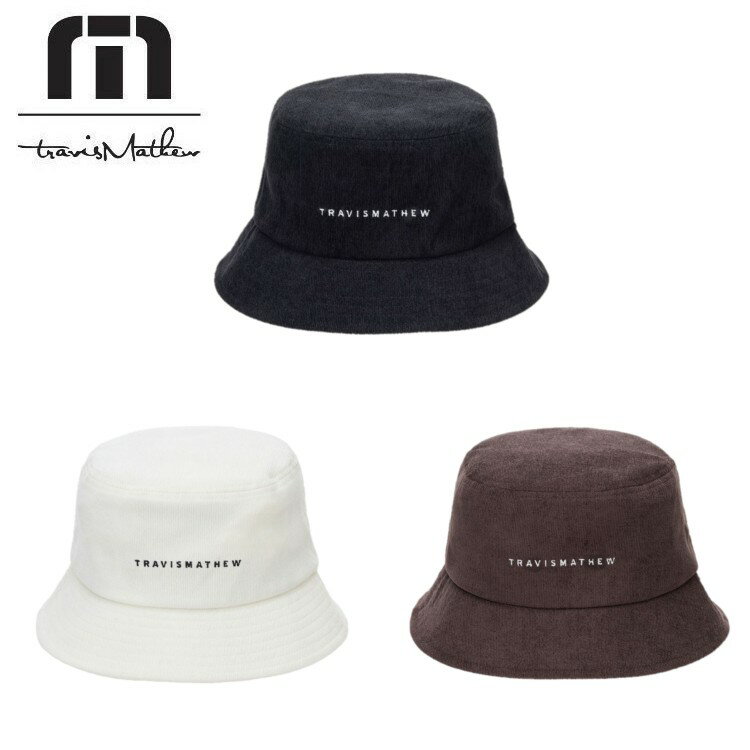 25秋冬 トラヴィスマシュー TravisMathew トラビスマシュー ゴルフ コーデュロイ ハット(MENS) 7AM921 帽子