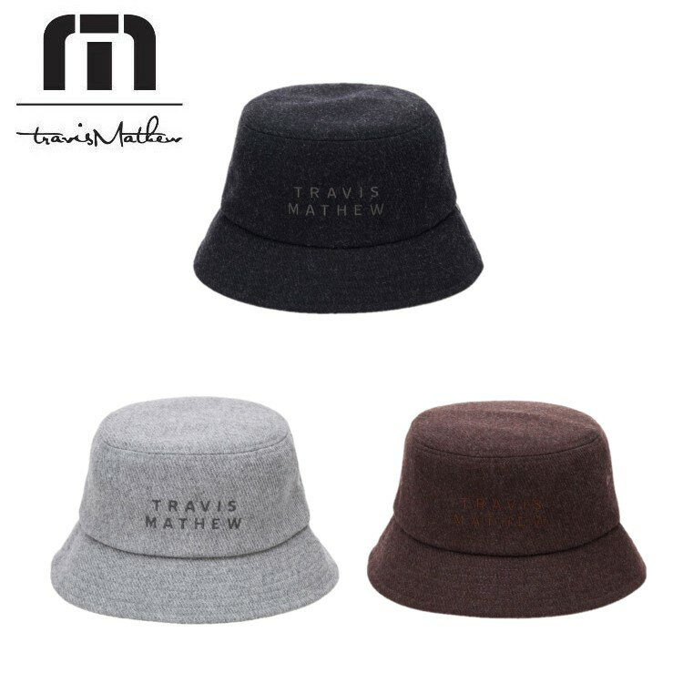 25秋冬 トラヴィスマシュー TravisMathew トラビスマシュー ゴルフ ネップツイード ハット(WOMENS) 7AM928 帽子