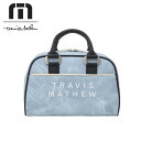 【全品ポイントUP中】 25秋冬 トラヴィスマシュー TravisMathew トラビスマシュー ゴルフ MOTIF ミニバッグ 7AM903 ギア ボストンバ...