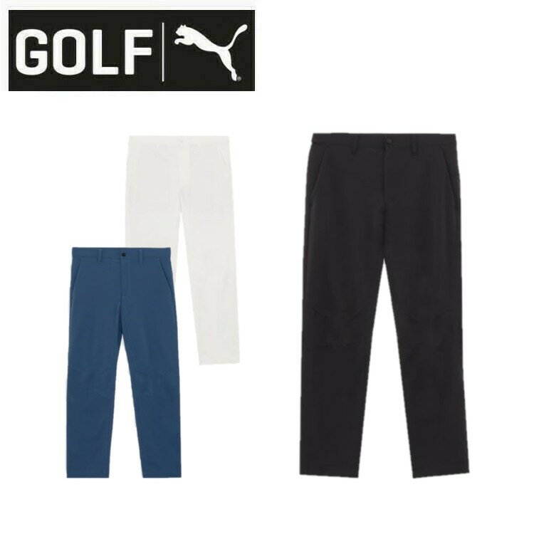 【全品ポイントUP中】 26新春 プーマゴルフ PUMA GOLF メンズ シャドウキャット ジク 3D パンツ 635756 長ズボン レギュラーフィット シンプル 通気性