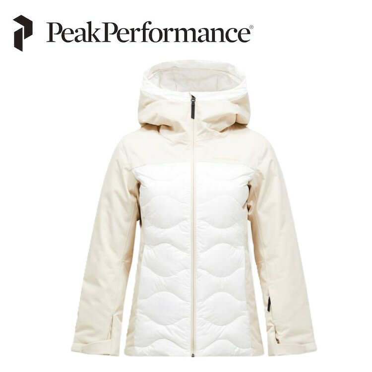 【全品ポイントUP中】 25秋冬 ピークパフォーマンス Peak Performance レディース Silverchute Helium Jacket Women シルバーシュート ヘリウム ダウン ジャケット G80469030 700フィルパワー 保温 耐風 撥水 透湿 スリムフィット スキージャケット