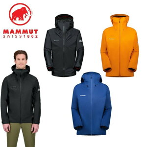 【3/5エントリーで最大P23倍】23春夏 MAMMUT マムート メンズ Crater Light HS Hooded Jacket AF Men 1010-29550 ゴアテックス 防水 ジャケット パーカー アウトドア 登山 キャンプ