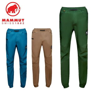 【8/5限定★抽選で2人に1人最大100%ポイントバック！要エントリー】23春夏 MAMMUT マムート メンズ Massone Pants Men 1022-02010 スウェットパンツ アウトドア キャンプ クライミングパンツ