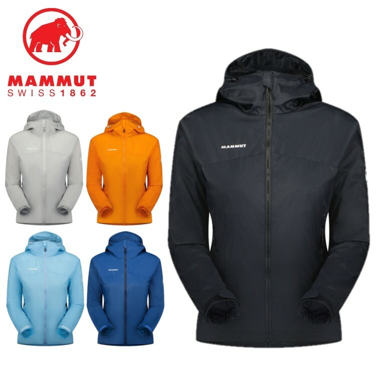 【3/5エントリーで最大P23倍】23春夏 MAMMUT マムート レディース Glider 2.0 WB Hooded Jacket AF Women 1012-00640 ウィンドブレーカー 撥水 ジャケット パーカー フード