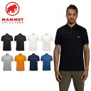 24春夏 MAMMUT マムート メンズ Matrix Polo Shirt AF Men 1017-00402 半袖 ポロシャツ アウトドア キャンプ 速乾 ストレッチ 父の日